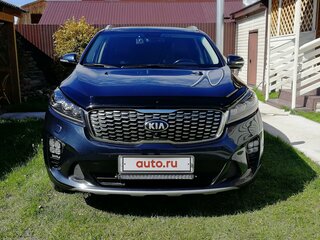 2018 Kia Sorento III Prime Рестайлинг, синий, 3140000 рублей, вид 3
