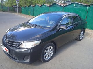 2011 Toyota Corolla X (E140, E150) Рестайлинг, чёрный, 1000000 рублей, вид 1