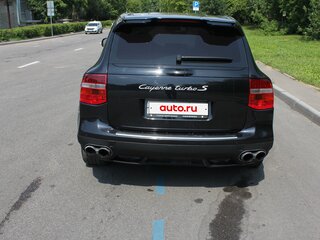 2008 Porsche Cayenne Turbo S I Рестайлинг (957), чёрный, 1899999 рублей, вид 3