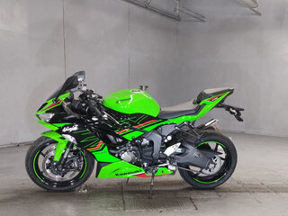 2022 Kawasaki ZX-6 Ninja, зелёный, 1100000 рублей, вид 2