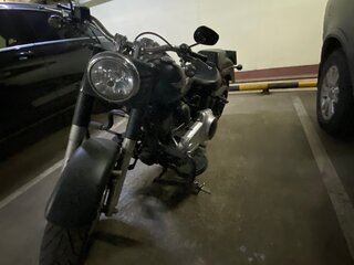 2010 Harley-Davidson Fat Boy, чёрный, 1200000 рублей, вид 2