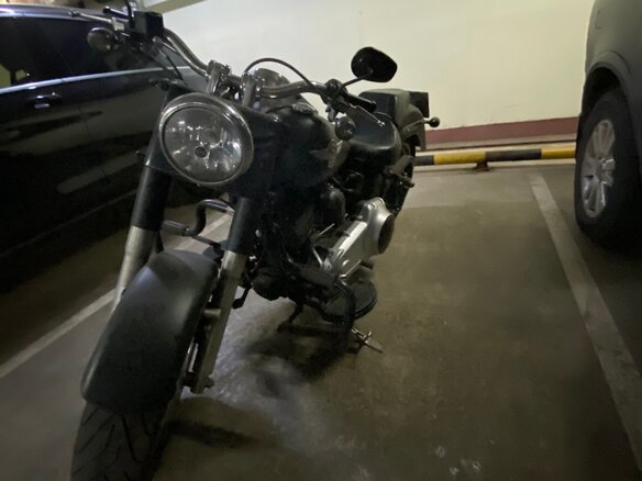2010 Harley-Davidson Fat Boy, чёрный, 1200000 рублей - вид 1