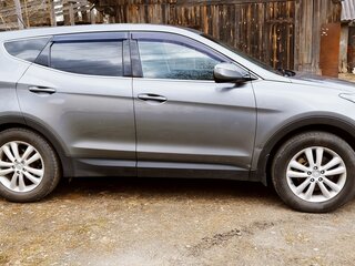 2013 Hyundai Santa Fe III, серый, 1380000 рублей, вид 3