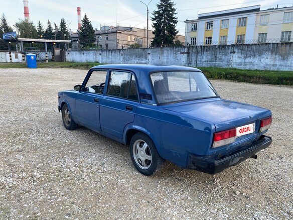 2007 Lada (ВАЗ) 2107, синий, 110000 рублей - вид 6