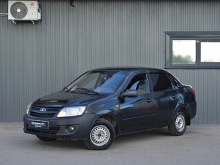 2012 Lada (ВАЗ) Granta I, чёрный, 239888 рублей, вид 1