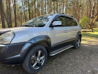 2004 Hyundai Tucson I, серебристый, 650000 рублей, вид 3