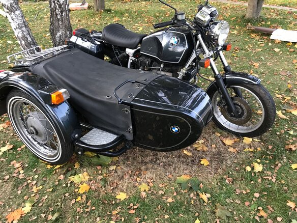 1993 BMW R 100 R, синий - вид 7