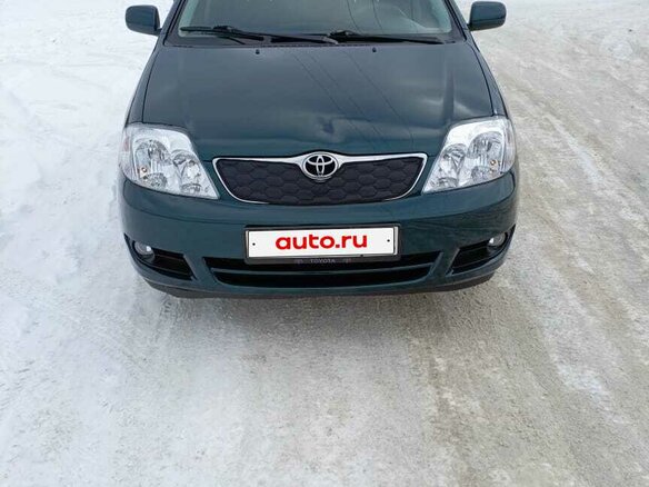 2005 Toyota Corolla IX (E120, E130) Рестайлинг, зелёный, 660000 рублей