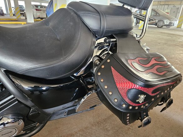 2014 Kawasaki VN1700 Vulcan, чёрный, 705000 рублей - вид 13