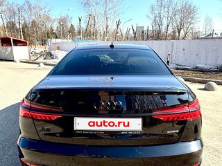 2020 Audi A6 45 TFSI V (C8), чёрный, 3650000 рублей, вид 4