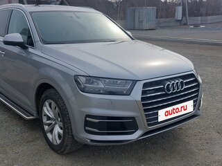 2019 Audi Q7 II (4M), серебристый, 4400000 рублей, вид 4