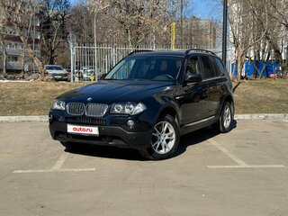 2008 BMW X3 25i I (E83) Рестайлинг, чёрный, 1000000 рублей, вид 1