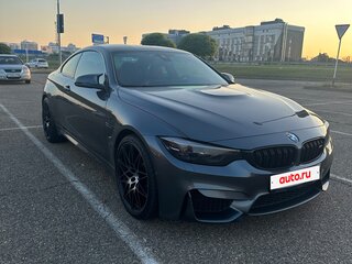 2018 BMW M4 Competition Package F82/F83 Рестайлинг, серый, 6500000 рублей, вид 4