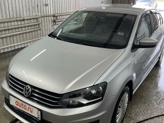 2017 Volkswagen Polo V Рестайлинг, серебристый, 1400000 рублей, вид 1