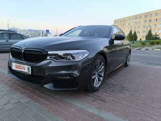 2019 BMW 5 серии 530d VII (G30/G31/G38), серый, 2790000 рублей, вид 5