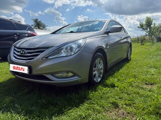 2011 Hyundai Sonata VI (YF), серый, 742000 рублей, вид 1