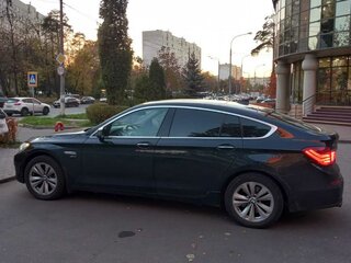 2011 BMW 5 серии Gran Turismo 535d xDrive VI (F10/F11/F07), чёрный, 1600000 рублей, вид 5