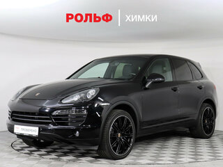 2012 Porsche Cayenne II (958), чёрный, 2890000 рублей, вид 1