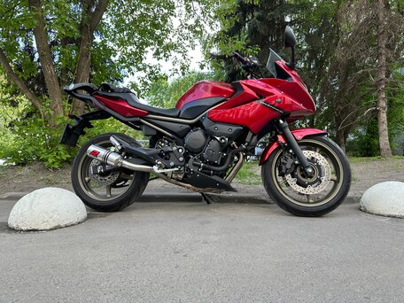 2011 Yamaha XJ6 (FZ6R), красный, 420000 рублей, вид 2