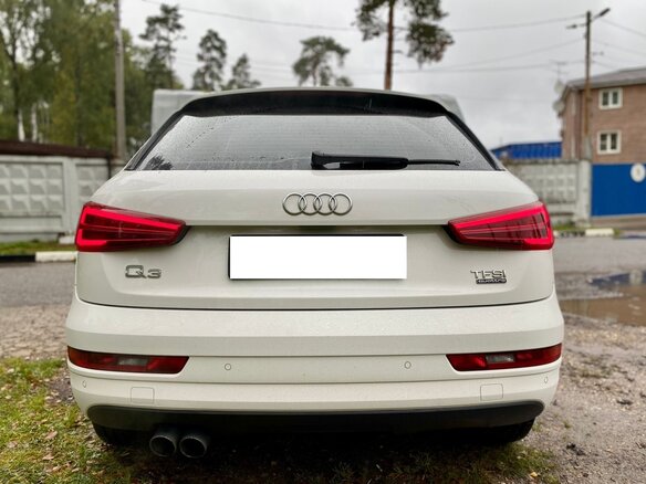 2015 Audi Q3 I (8U) Рестайлинг, белый - вид 4