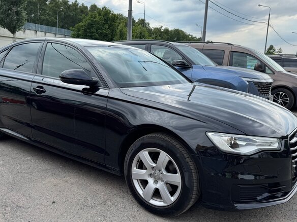 2016 Audi A6 IV (C7) Рестайлинг, чёрный, 2700000 рублей - вид 1