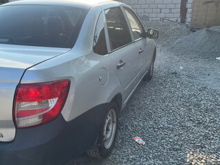 2013 Lada (ВАЗ) Granta I, серебристый, 280000 рублей, вид 3
