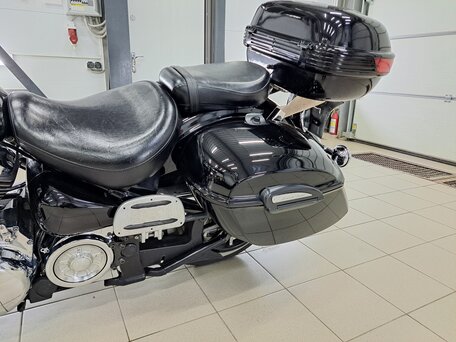 2007 Yamaha XV 1700 Road Star, чёрный, 850000 рублей, вид 4