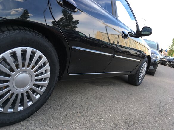 2007 Kia Spectra I Рестайлинг 2, чёрный - вид 8