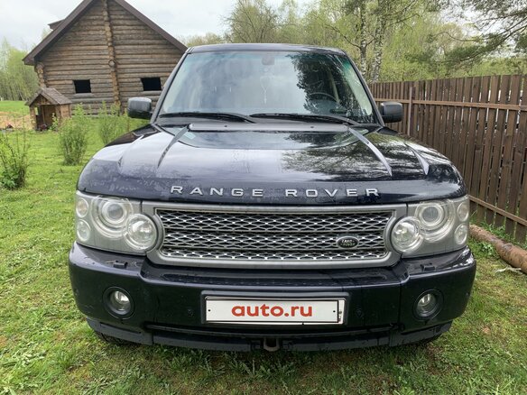 2008 Land Rover Range Rover III Рестайлинг, синий, 1470000 рублей - вид 4