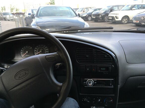 2007 Kia Spectra I Рестайлинг 2, чёрный - вид 7