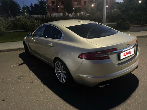 2008 Jaguar XF I, золотистый, 1050000 рублей - вид 5