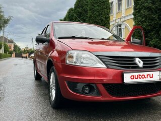 2008 Renault Logan I, красный, 375000 рублей, вид 4