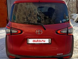 2016 Toyota Sienta II, красный, 1370000 рублей, вид 3