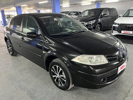 2008 Renault Megane II Рестайлинг, чёрный, 435000 рублей, вид 3