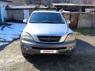 2005 Kia Sorento 5-speed I, серебристый, 799000 рублей, вид 1