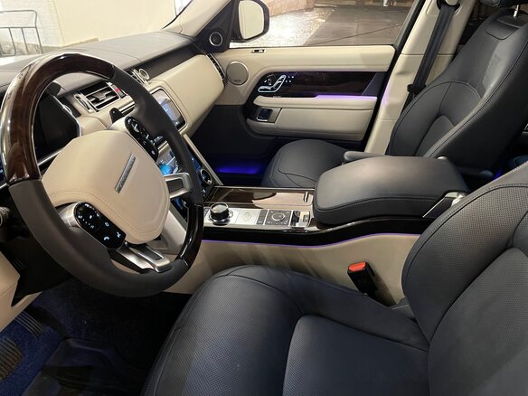 2018 Land Rover Range Rover IV Рестайлинг, синий - вид 6