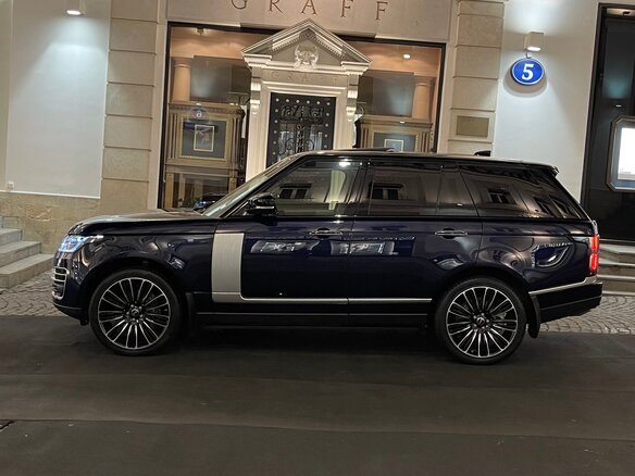 2018 Land Rover Range Rover IV Рестайлинг, синий - вид 30