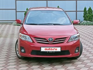 2011 Toyota Corolla X (E140, E150) Рестайлинг, красный, 1190000 рублей, вид 2