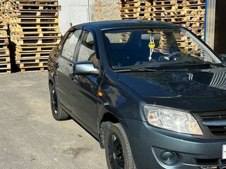 2014 Lada (ВАЗ) Granta I, серый, 420000 рублей, вид 3