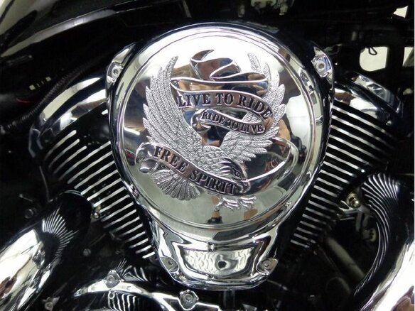 2013 Kawasaki VN900 Vulcan, чёрный, 1150000 рублей - вид 9