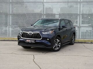 2021 Toyota Highlander IV (XU70), синий, 6100000 рублей, вид 1