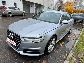 2015 Audi A6 IV (C7) Рестайлинг, серебристый, 3050000 рублей, вид 1