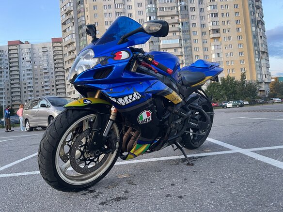 2007 Suzuki GSX-R 600, красный, 450000 рублей - вид 6