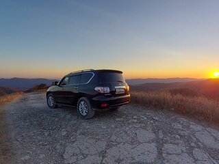 2012 Nissan Patrol VI (Y62), чёрный, 2000000 рублей, вид 3