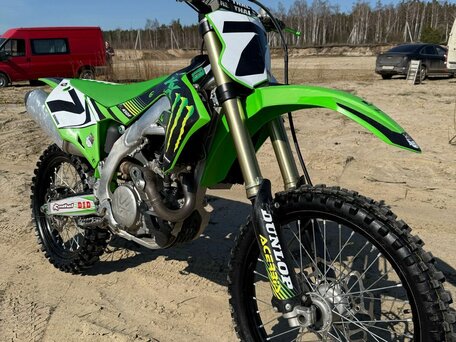 2023 Kawasaki KX 450, зелёный, 650000 рублей, вид 2