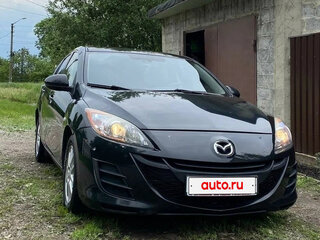 2010 Mazda 3 II (BL), чёрный, 800000 рублей, вид 1