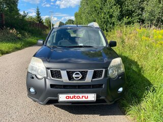 2011 Nissan X-Trail II Рестайлинг, чёрный, 940000 рублей, вид 2
