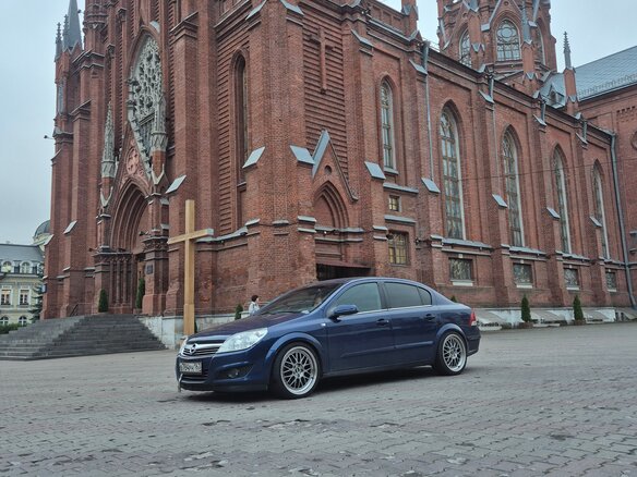 2008 Opel Astra H Рестайлинг, синий, 725000 рублей - вид 6