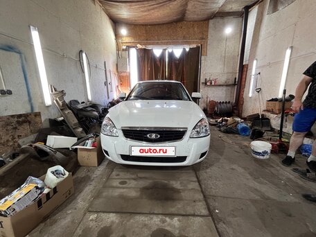 2012 Lada (ВАЗ) Priora I, белый, 440000 рублей, вид 4