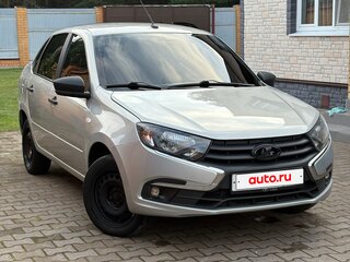 2018 Lada (ВАЗ) Granta I Рестайлинг, серебристый, 445000 рублей, вид 3